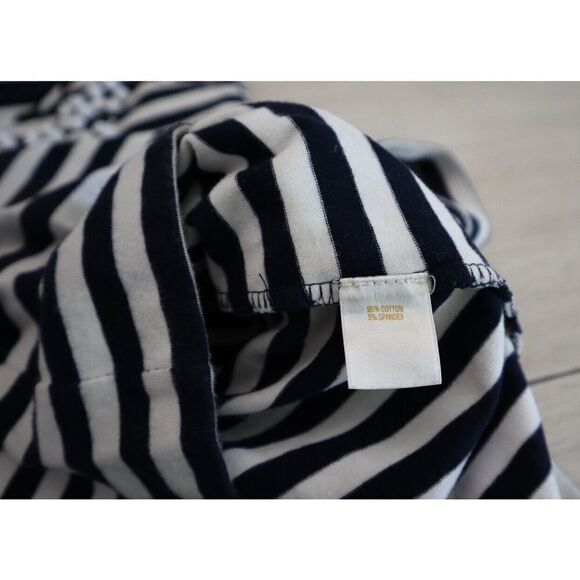 Kate Spade NJMU1145 Women's Sz XS Navy Blue/White Striped Beaded Tank Top $110 - Picture 3 of 5